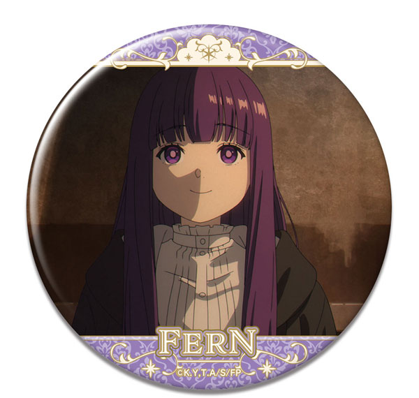 License Agent TV Anime "Frieren: Beyond Journey's End" Tin Badge Ver.2 Design 21 (Fern /D) Bild 1