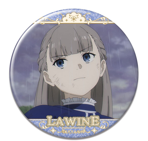 License Agent TV Anime "Frieren: Beyond Journey's End" Tin Badge Ver.2 Design 31 (Lawine) รูปภาพ 1