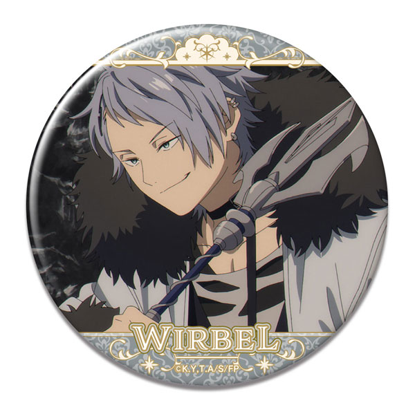 License Agent TV Anime "Frieren: Beyond Journey's End" Tin Badge Ver.2 Design 32 (Wirbel) รูปภาพ 1