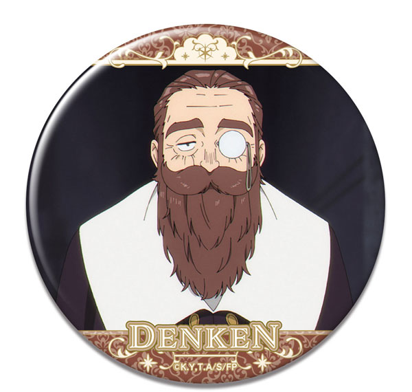 License Agent TV Anime "Frieren: Beyond Journey's End" Tin Badge Ver.2 Design 34 (Denken) Bild 1
