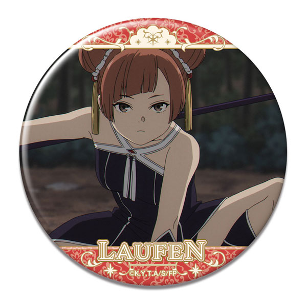 License Agent TV Anime "Frieren: Beyond Journey's End" Tin Badge Ver.2 Design 36 (Laufen) รูปภาพ 1