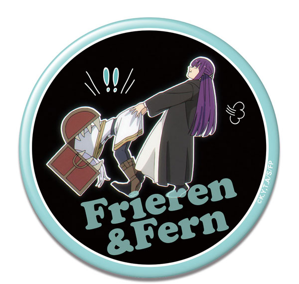License Agent TV Anime "Frieren: Beyond Journey's End" Tin Badge Ver.2 Design 37 (Frieren & Fern /A) รูปภาพ 1