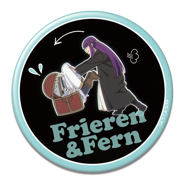 License Agent TV Anime "Frieren: Beyond Journey's End" Tin Badge Ver.2 Design 38 (Frieren & Fern /B) รูปภาพ 1