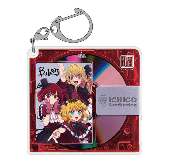 COSPA [Oshi no Ko] B-Komachi Disc Style Acrylic Keychain Bild 1