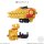 Bandai Kikai Sentai Zenkaiger Mini-Pla Zenkai Gattai Series 03 Kaizoku Gattai Tsukaioh All 4Type Set imagen 2