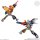 Bandai Kikai Sentai Zenkaiger Mini-Pla Zenkai Gattai Series 03 Kaizoku Gattai Tsukaioh All 4Type Set imagen 10