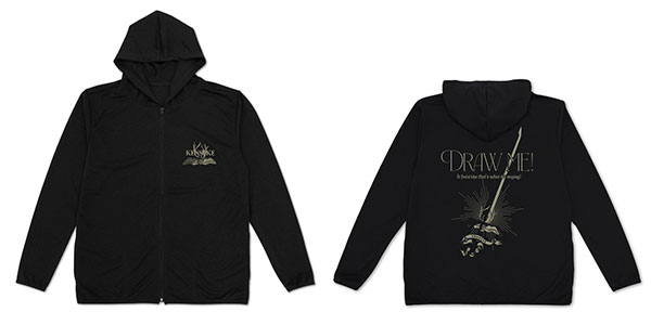 COSPA Delicious in Dungeon Kensuke Thin Dry Hoodie /BLACK-M