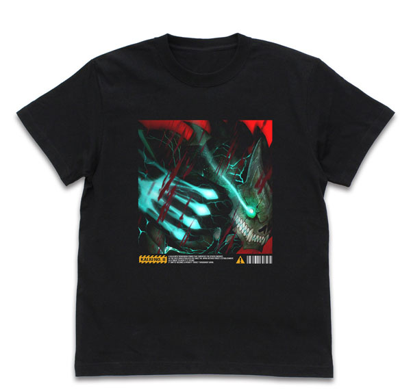 COSPA Kaiju No. 8 Full Color T-shirt /BLACK-L