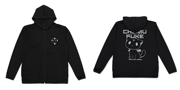 COSPA KonoSuba 3 Chomusuke Thin Dry Hoodie /BLACK-XL