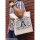 COSPA COSPA DEPOT Exclusive Touhou Project x Cure Maid Cafe Eirin & Kaguya & Mokou Large Tote Bag /NATURAL รูปภาพ 2