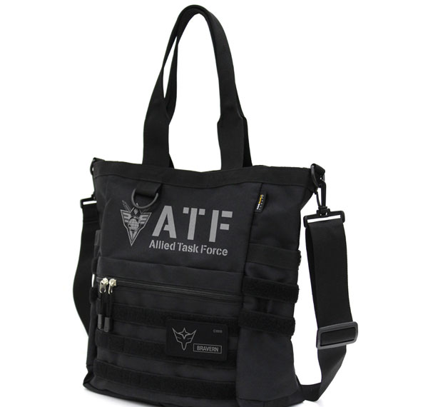COSPA Bang Brave Bang Bravern Allied Task Force (ATF) Functional Tote Bag /BLACK รูปภาพ 1