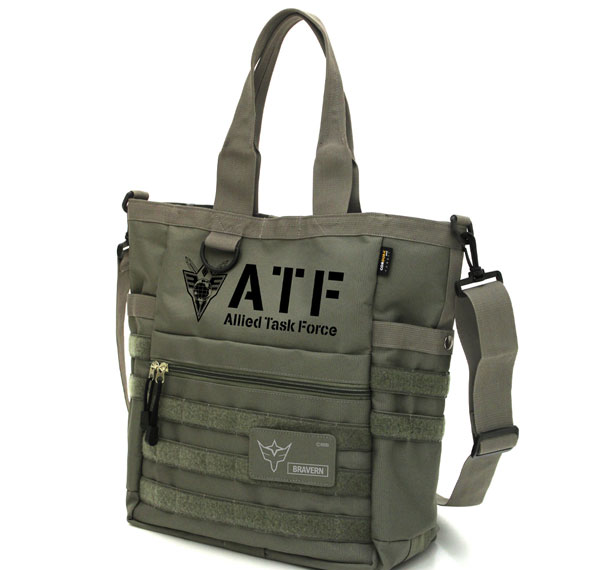 COSPA Bang Brave Bang Bravern Allied Task Force (ATF) Functional Tote Bag /RANGER GREEN Bild 1