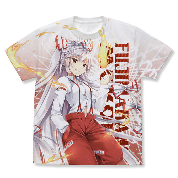 COSPA Touhou Project Fujiwara no Mokou Full Graphic T-shirt Eri Natsume ver./WHITE-M Bild 1