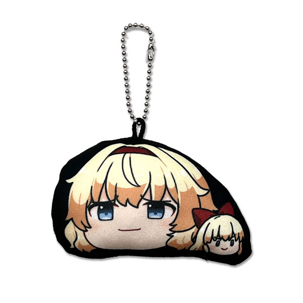 COSPA/Hakurei Jinja Suukeikai Touhou Project Mini Cushion Keychain Yukkuri Gensoukyou Alice Margatroid gambar 1
