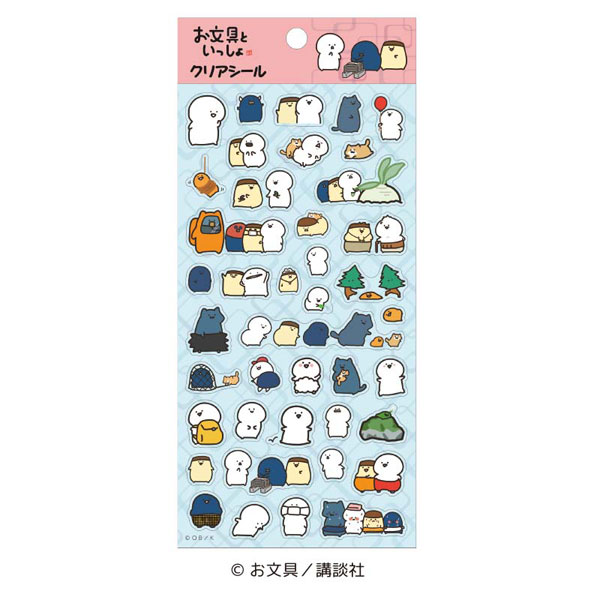 Ensky Obungu to Issho Clear Sticker (3)
