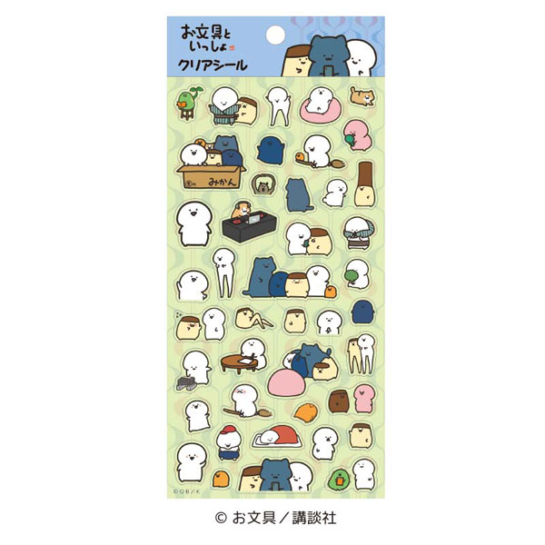 Ensky Obungu to Issho Clear Sticker (4) รูปภาพ 1