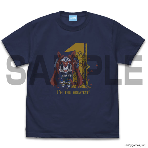 COSPA Umamusume Pretty Derby Daiwa Scarlet I'M THE GREATEST! T-shirt /INDIGO-XL
