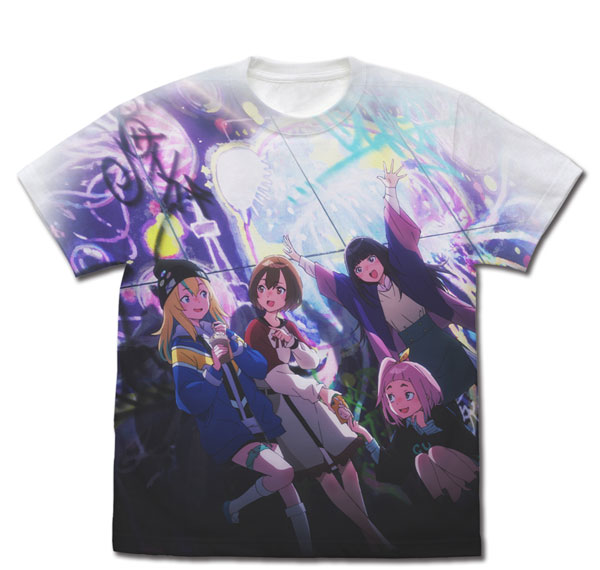 COSPA Jellyfish Can't Swim in the Night JELEE Full Graphic T-shirt /WHITE-M รูปภาพ 1