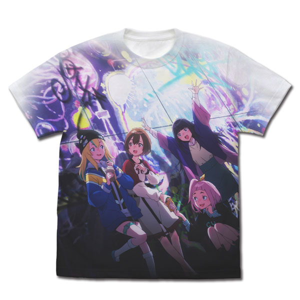 COSPA Jellyfish Can't Swim in the Night JELEE Full Graphic T-shirt /WHITE-L