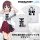 COSPA Girls Band Cry Nina Iseri's "Futoukou"" T-shirt /WHITE-XL 圖片 2