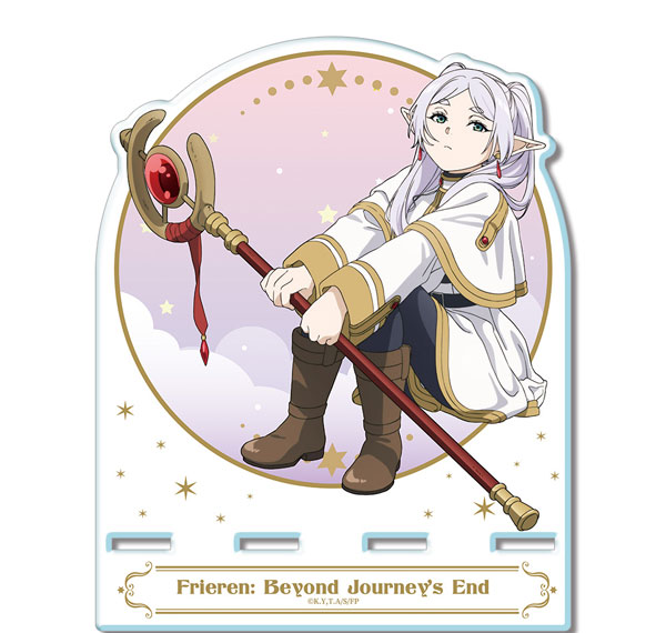 License Agent TV Anime "Frieren: Beyond Journey's End" Acrylic Smartphone Stand Design 01 (Frieren /A) รูปภาพ 1