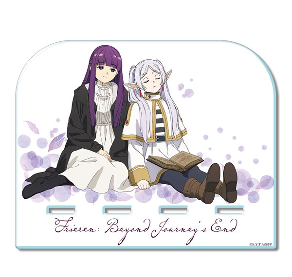 License Agent TV Anime "Frieren: Beyond Journey's End" Acrylic Smartphone Stand Design 04 (Frieren & Fern) รูปภาพ 1