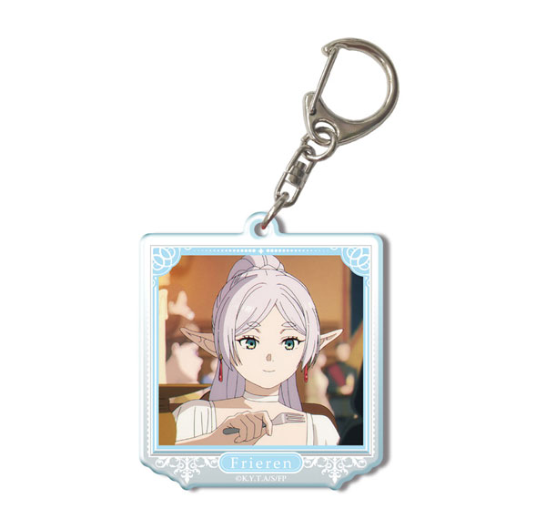License Agent TV Anime "Frieren: Beyond Journey's End" Acrylic Keychain Ver.2 Design 01 (Frieren /A) รูปภาพ 1