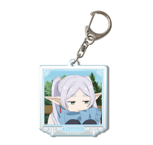 License Agent TV Anime "Frieren: Beyond Journey's End" Acrylic Keychain Ver.2 Design 02 (Frieren /B) รูปภาพ 1