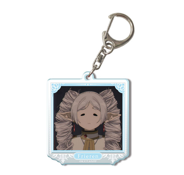 License Agent TV Anime "Frieren: Beyond Journey's End" Acrylic Keychain Ver.2 Design 04 (Frieren /D) Bild 1