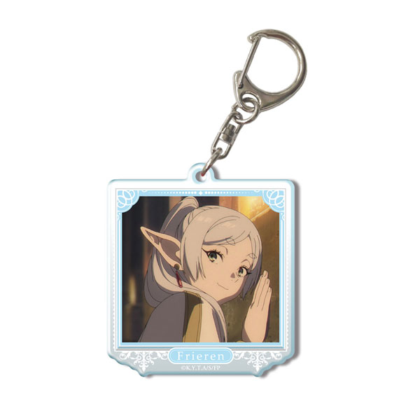 License Agent TV Anime "Frieren: Beyond Journey's End" Acrylic Keychain Ver.2 Design 05 (Frieren /E) รูปภาพ 1