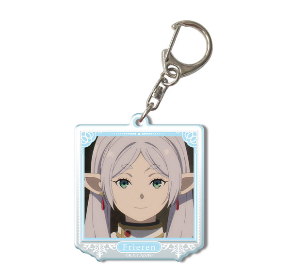 License Agent TV Anime "Frieren: Beyond Journey's End" Acrylic Keychain Ver.2 Design 07 (Frieren /G) Bild 1