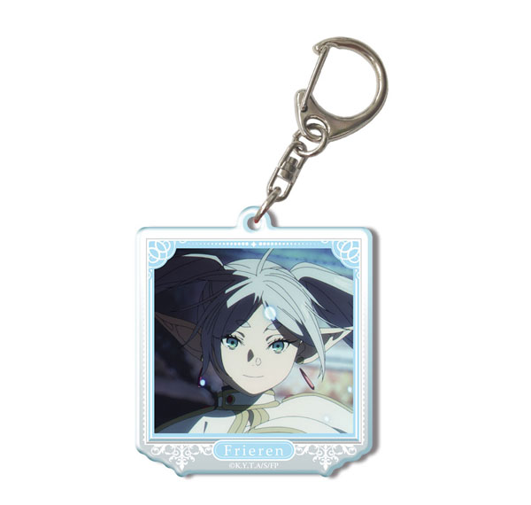 License Agent TV Anime "Frieren: Beyond Journey's End" Acrylic Keychain Ver.2 Design 08 (Frieren /H) รูปภาพ 1