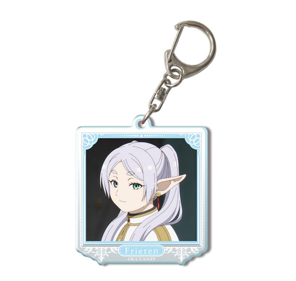 License Agent TV Anime "Frieren: Beyond Journey's End" Acrylic Keychain Ver.2 Design 09 (Frieren /I) รูปภาพ 1