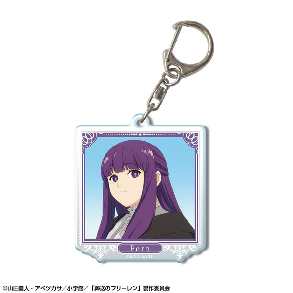 License Agent TV Anime "Frieren: Beyond Journey's End" Acrylic Keychain Ver.2 Design 15 (Fern /C)