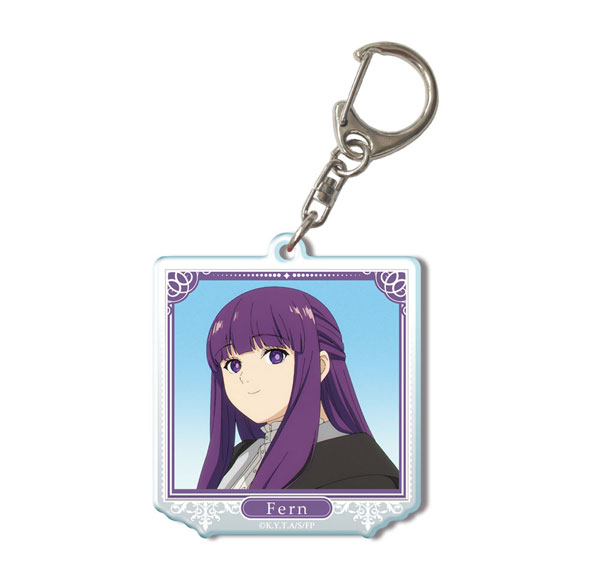 License Agent TV Anime "Frieren: Beyond Journey's End" Acrylic Keychain Ver.2 Design 15 (Fern /C) รูปภาพ 1