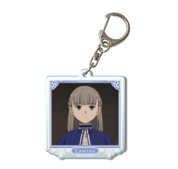 License Agent TV Anime "Frieren: Beyond Journey's End" Acrylic Keychain Ver.2 Design 23 (Lawine) รูปภาพ 1