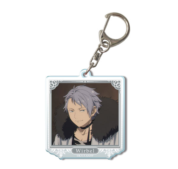 License Agent TV Anime "Frieren: Beyond Journey's End" Acrylic Keychain Ver.2 Design 24 (Wirbel) รูปภาพ 1
