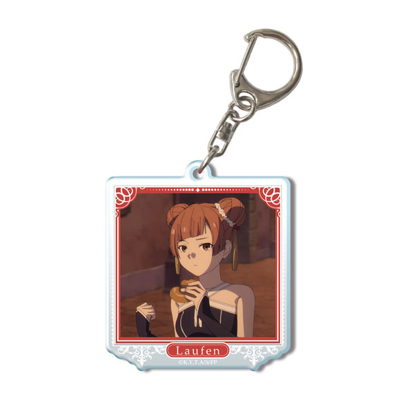 License Agent TV Anime "Frieren: Beyond Journey's End" Acrylic Keychain Ver.2 Design 28 (Laufen) Bild 1