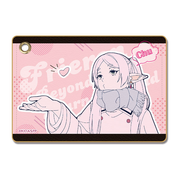 License Agent TV Anime "Frieren: Beyond Journey's End" Leather Pass Case Ver.2 Design 01 (Frieren /A)
