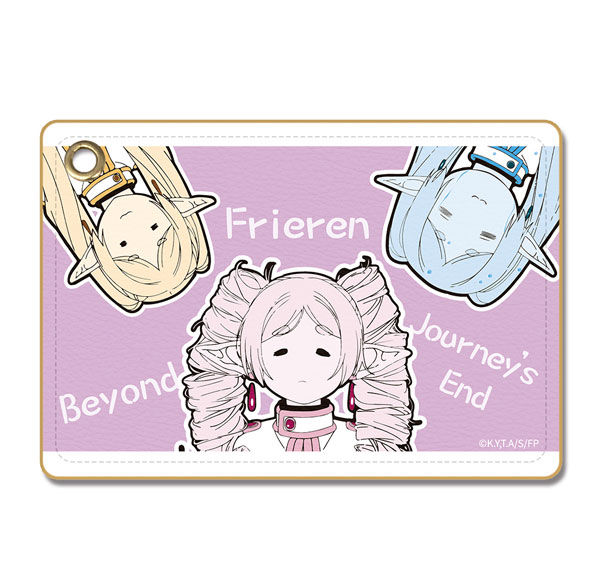 License Agent TV Anime "Frieren: Beyond Journey's End" Leather Pass Case Ver.2 Design 03 (Frieren /C) 图片 1