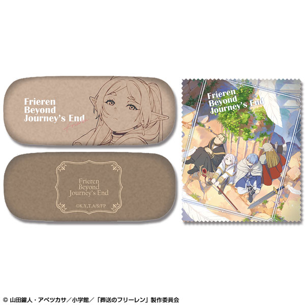 License Agent TV Anime "Frieren: Beyond Journey's End" Glasses Case Set Design 02 (Frieren /B)