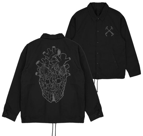 COSPA Dorohedoro (Original Ver.) Shin Mask T/C Coach Jacket /BLACK-M Bild 1