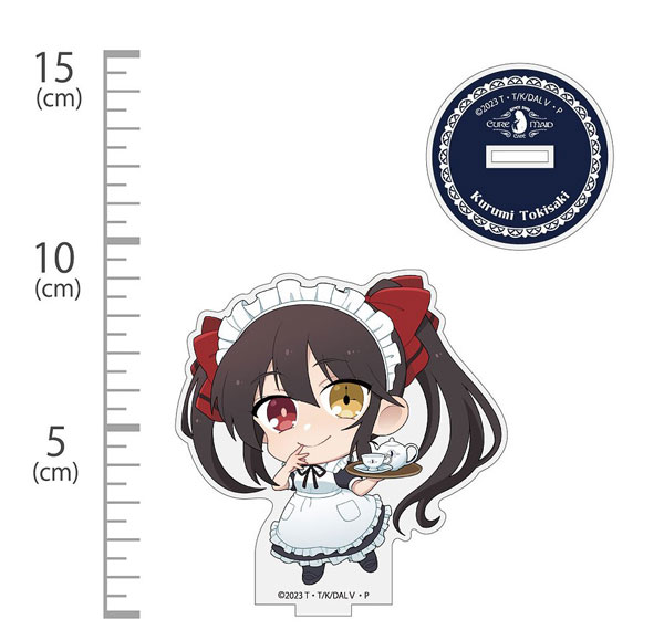 COSPA COSPA Depo Exclusive Date A Live V Kurumi Tokisaki Acrylic Stand Cure Maid Cafe Ver. Bild 1