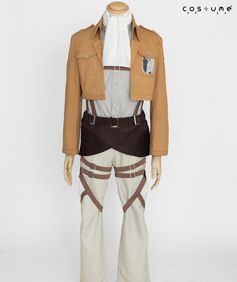 COSUME Attack on Titan Survey Corps Costume Set Levi ver. L - LL