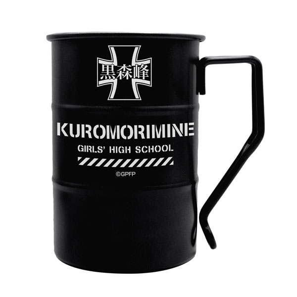 COSPA Girls und Panzer das Finale Kuromorimine Girls High School Drum Tin Mug