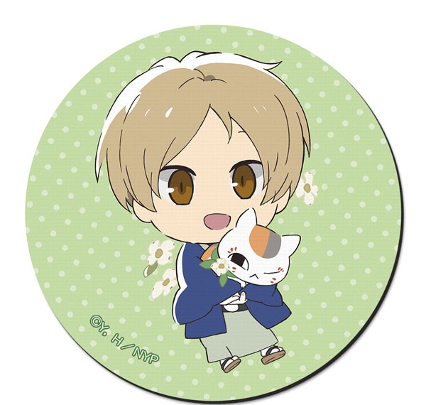 License Agent Natsume Yuujinchou Rubber Mouse Pad Ver.3 Design 01 (Takashi Natsume & Nyanko Sensei) รูปภาพ 1
