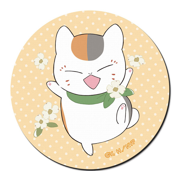 License Agent Natsume Yuujinchou Rubber Mouse Pad Ver.3 Design 02 (Nyanko Sensei / A) รูปภาพ 1