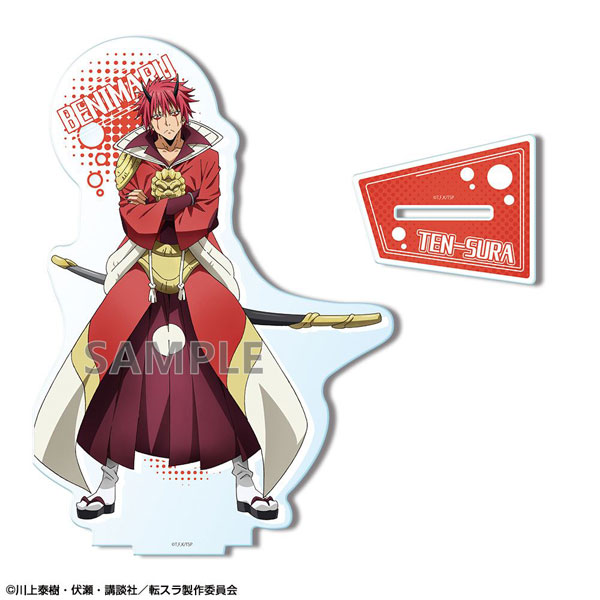 License Agent That Time I Got Reincarnated as a Slime Acrylic Stand Design 04 (Benimaru)