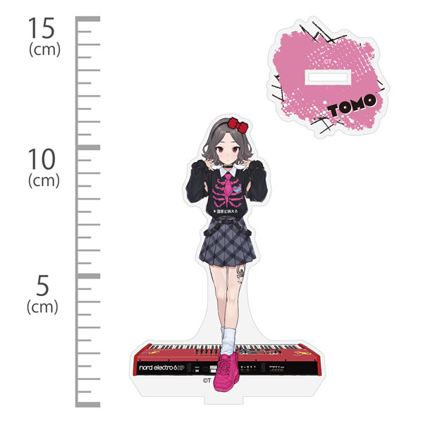 COSPA Girls Band Cry Tomo Ebizuka Acrylic Stand Concert Costume Ver. image 1