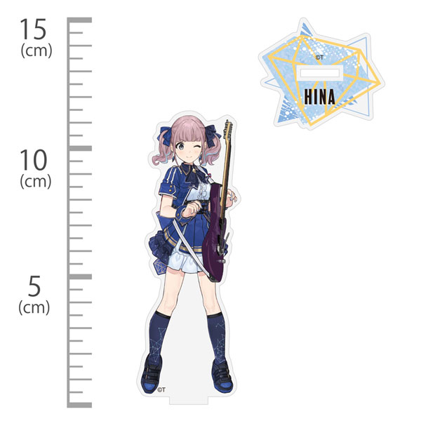 COSPA Girls Band Cry Hina Acrylic Stand Concert Costume Ver. image 1